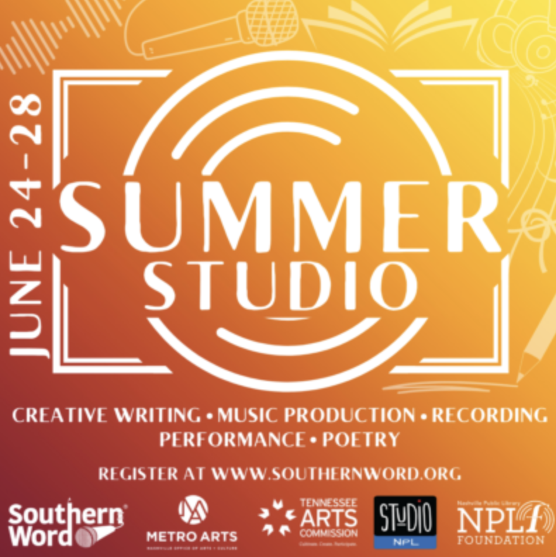 Four fabulous days in June to create and collaborate! Open to rising 9th-12-grade students. Poets! Musicians! Rappers! Songwriters! Producers!  Register here! southernword.org/event/2024-sum… <a href="/SouthernWord/">Southern Word</a>