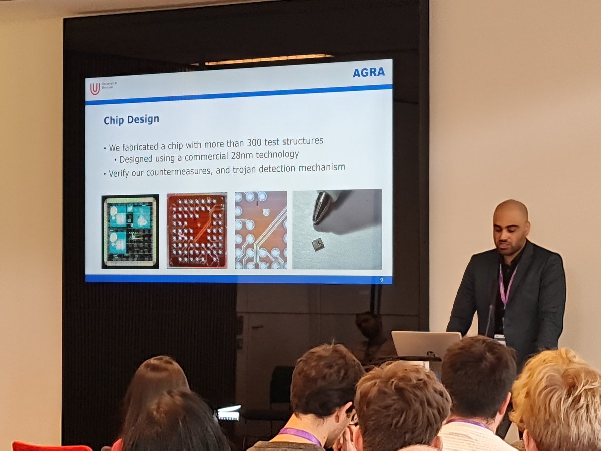 #DATE2024 -Sajjad Parvin presenting at <a href="/DateConference/">DATE Conference</a>