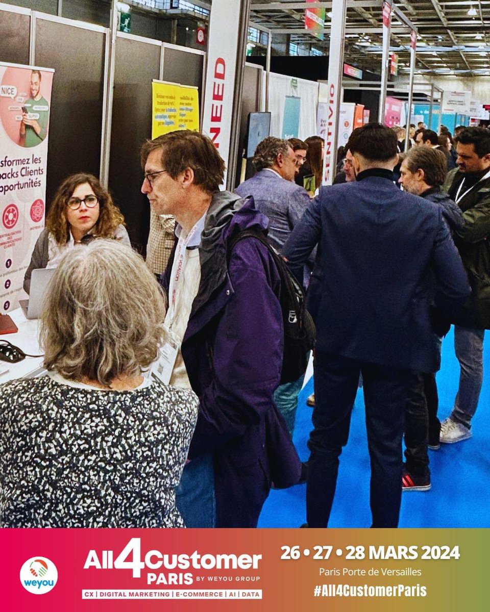All4Customer Paris tweet media