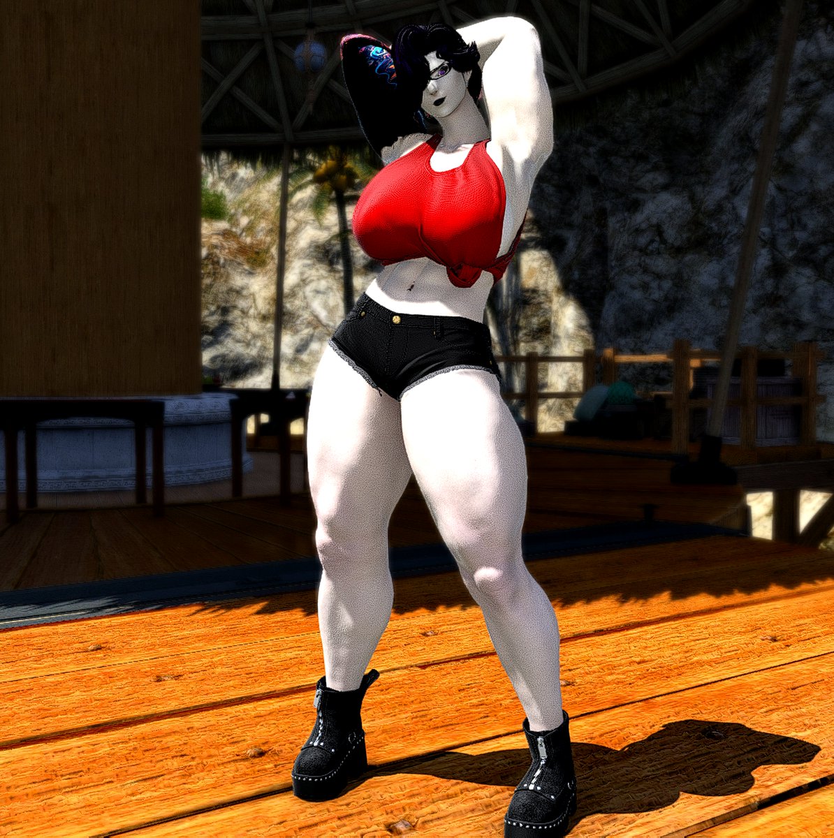 mingpose's tweet photo. Keeping the Tuesday streak alive #femroe #goser https://t.co/zqcecTGdAG