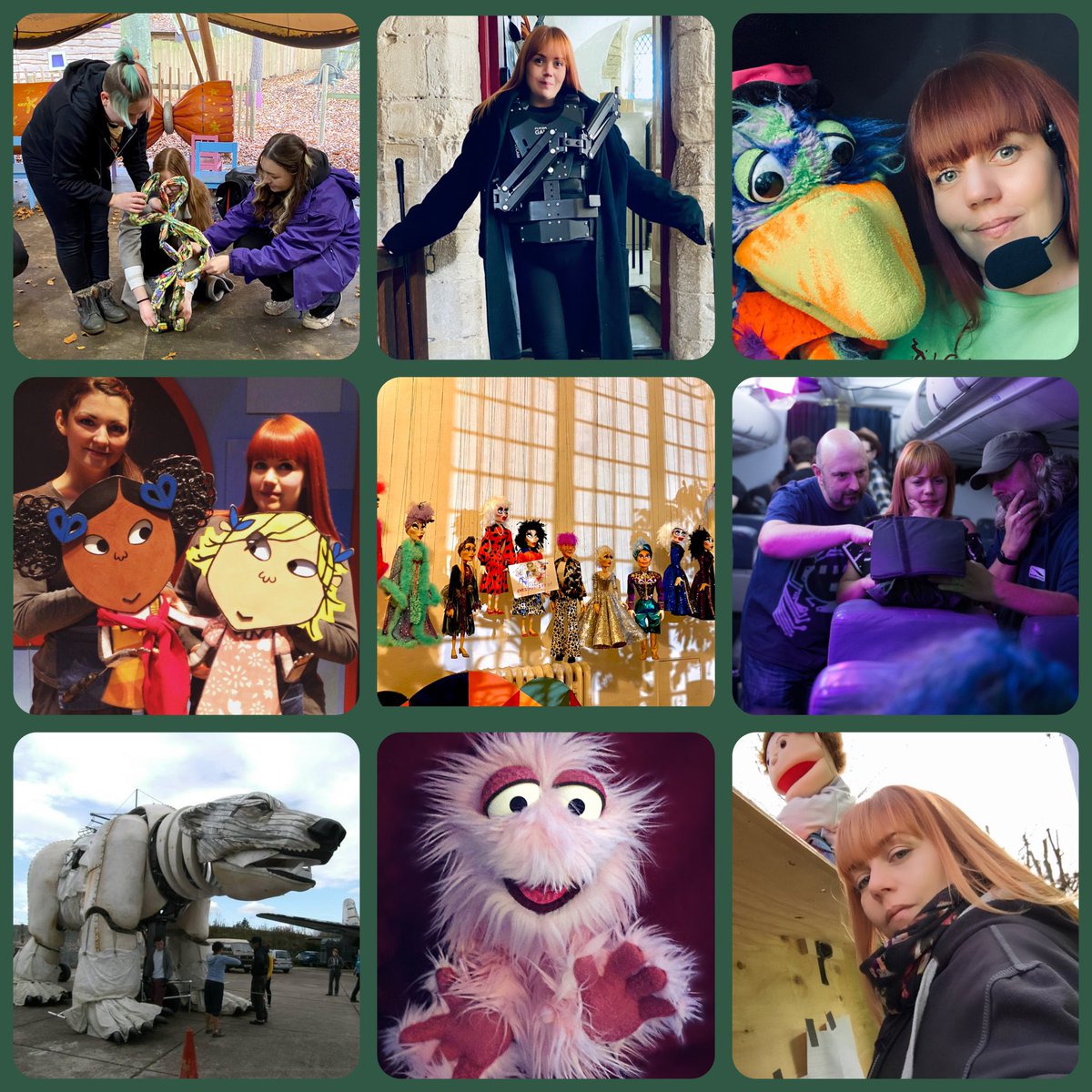 It was #worldpuppetryday on the 21st, puppets have taken over my career which has been one of the best things to happen! Hoping for a busier year after illness &amp; some big operations made me have to take a step back from a few projects #puppeteer #puppets #creatures #actor