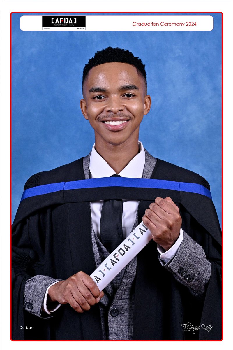 Thank you, God!! ❤️ Skyye Ndlovu - a Motion Picture graduate!! With Cum Laude!! 🎓🙌🏾

Next up…Hollywood ❤️

#FilmProducer #Graduate #MotionPicture #Hollywood #SouthAfrica #Netflix