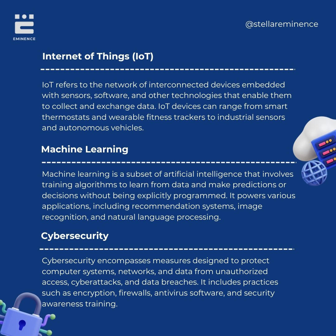eminence_ng's tweet image. Understanding these tech terms is essential for staying informed about the latest technological advancements and trends shaping the digital landscape.
#TechTrends2024