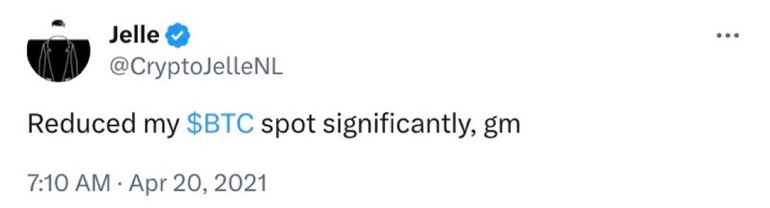 📚USE THIS SIMPLE TRICK TO KNOW WHEN THE BULL MARKET TOP IS IN

This approach helped me sell my coins before Bitcoin crashed from 58k to 28k in a matter of weeks.

Let's dive in!👇🏼