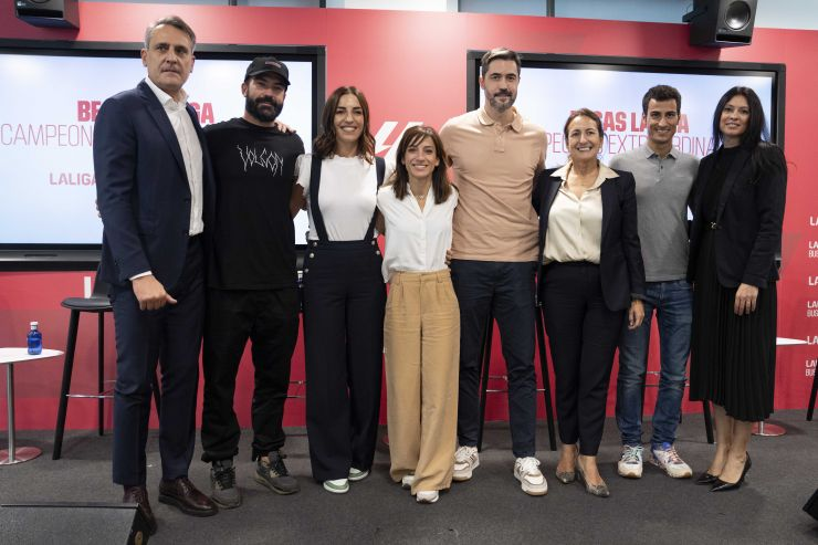 📚The "Extraordinary Champions" Olympians begin their studies with LALIGA.

🧑‍🎓<a href="/EliPinedo/">Eli Pinedo</a>, <a href="/sandrasankarate/">Sandra Sánchez</a>, <a href="/Raul_Entrerrios/">Raúl Entrerríos</a>, <a href="/Reginoherma/">Regino Hernandez</a>, <a href="/ConchaMontaner/">Concha Montaner</a> and <a href="/mariomola/">Mario Mola Díaz</a> will further their training thanks to a scholarship with LALIGA Business School.

laliga.com/en-ES/news/the…