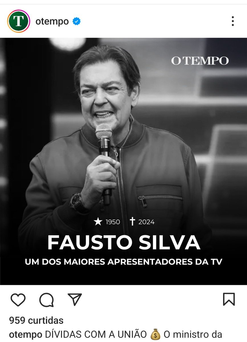 PHILIPEdoGAS's tweet photo. Mataram mais uma vez o Faustão... "oh louco otempo!"... https://t.co/AdeZDGUq9d