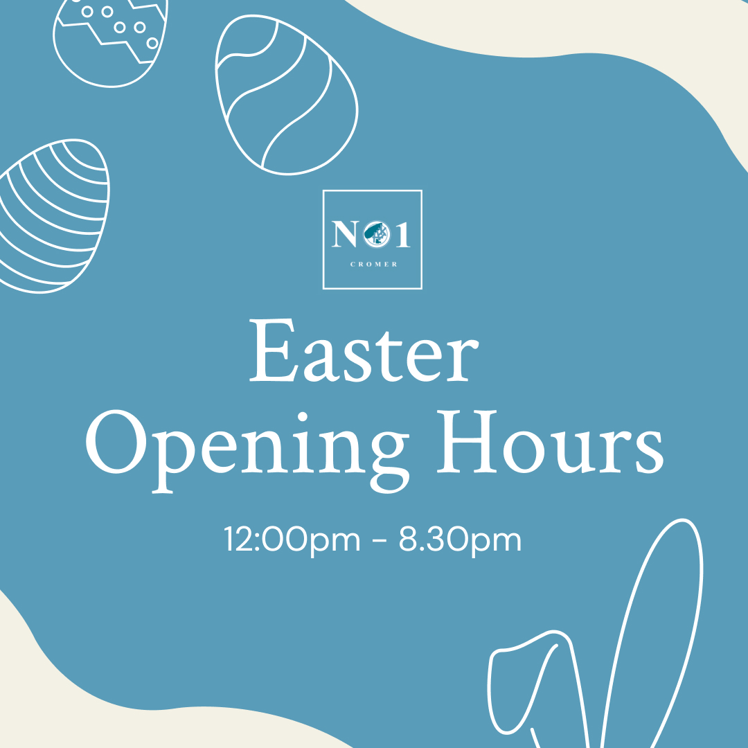 Counting down to the Bank Holiday! 🎉 Whether you're craving a cosy meal or a quick bite, we've got you covered. Both restaurants and our takeaway are open 7 days a week from 12-8:30 pm. #no1cromer #cromer #fishandchips #cromercrab #restaurant #no1fishandchips #norfolk