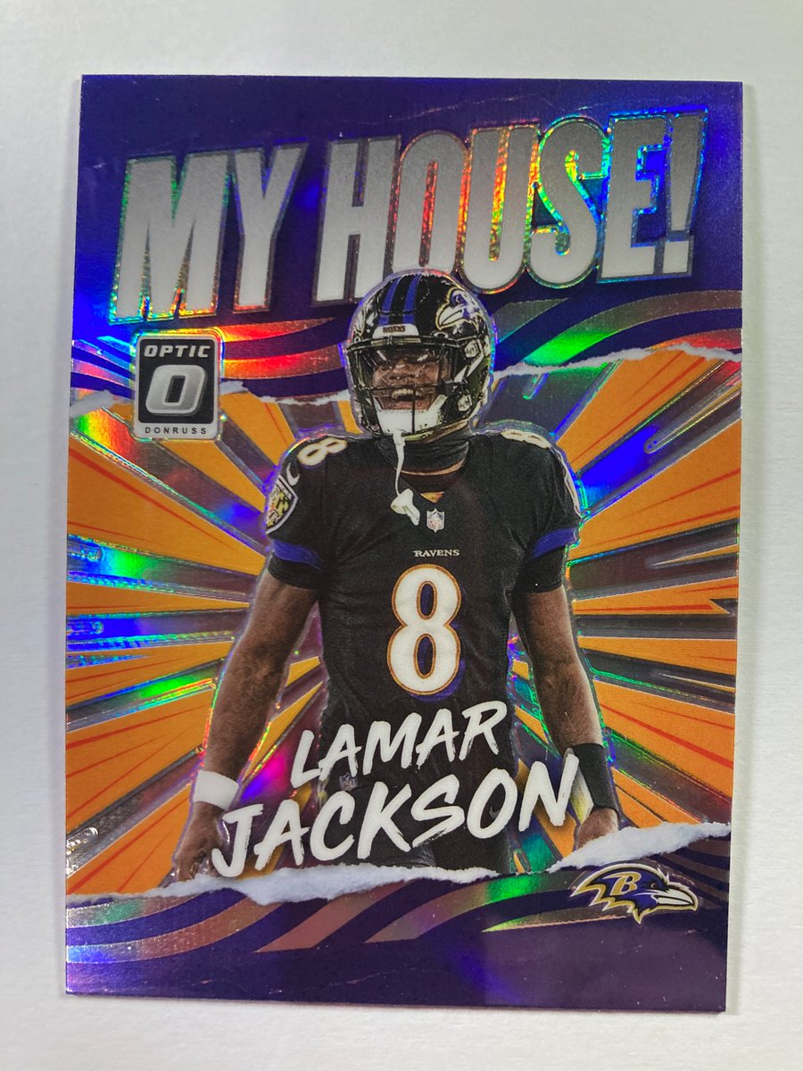 🎁Appreciation Day Giveaway🎁 Winner Announced Thursday 🔥Lamar Jackson My House Holo To enter 1. Follow 2. Retweet 3. Like