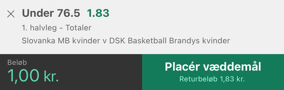 Gurden25's tweet photo. Potential 8th win a row??
Czech Basket 🇨🇿 
1u https://t.co/zerMOzqMZn