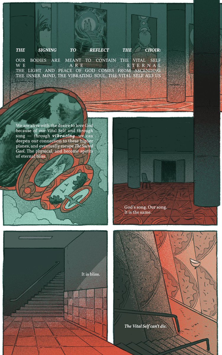 Want to read a graphic novel about Ohio being one giant horrifying liminal space, roaming murderers, vanishing teens, and a bizarre new age death cult? It's called LOVING, OHIO from myself and @sambeckdraws. For this to succeed, you must preorder before May 1st (my birthday.)