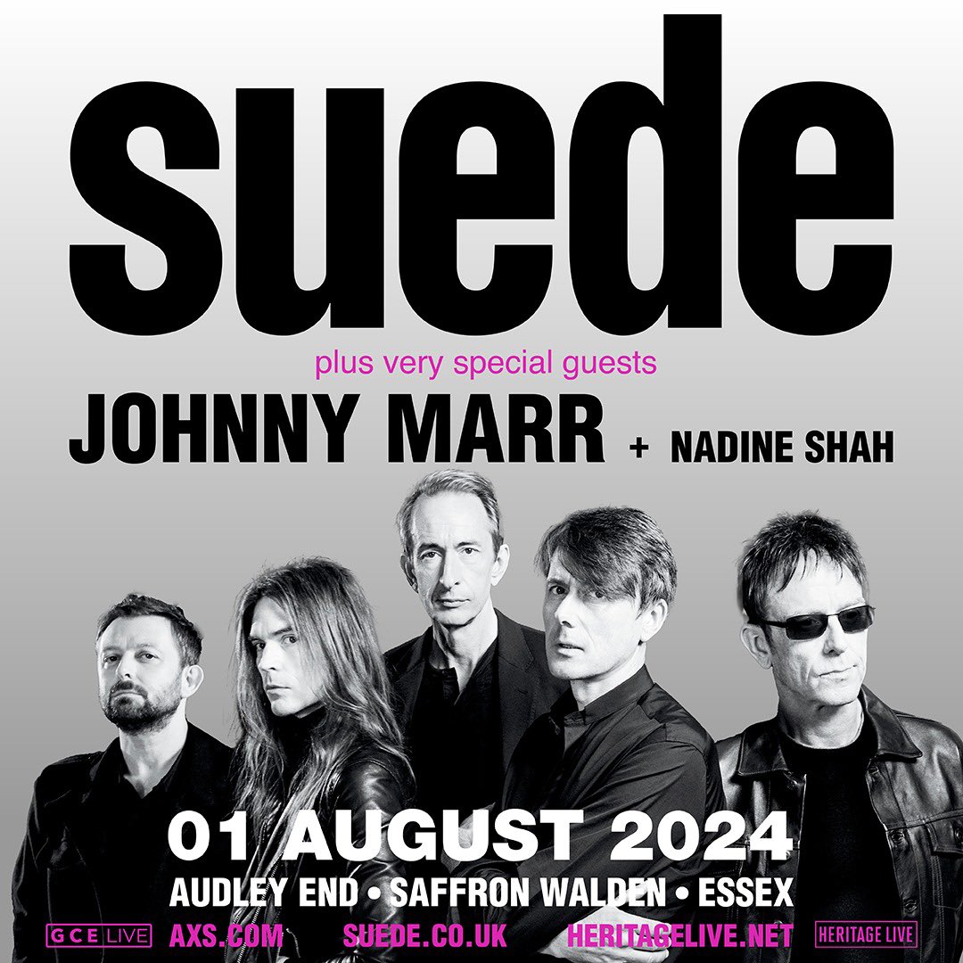 Always a total pleasure to join @suedeHQ and catch up with the insatiable ones. In very stylish company with @Johnny_Marr arep.co/p/suede