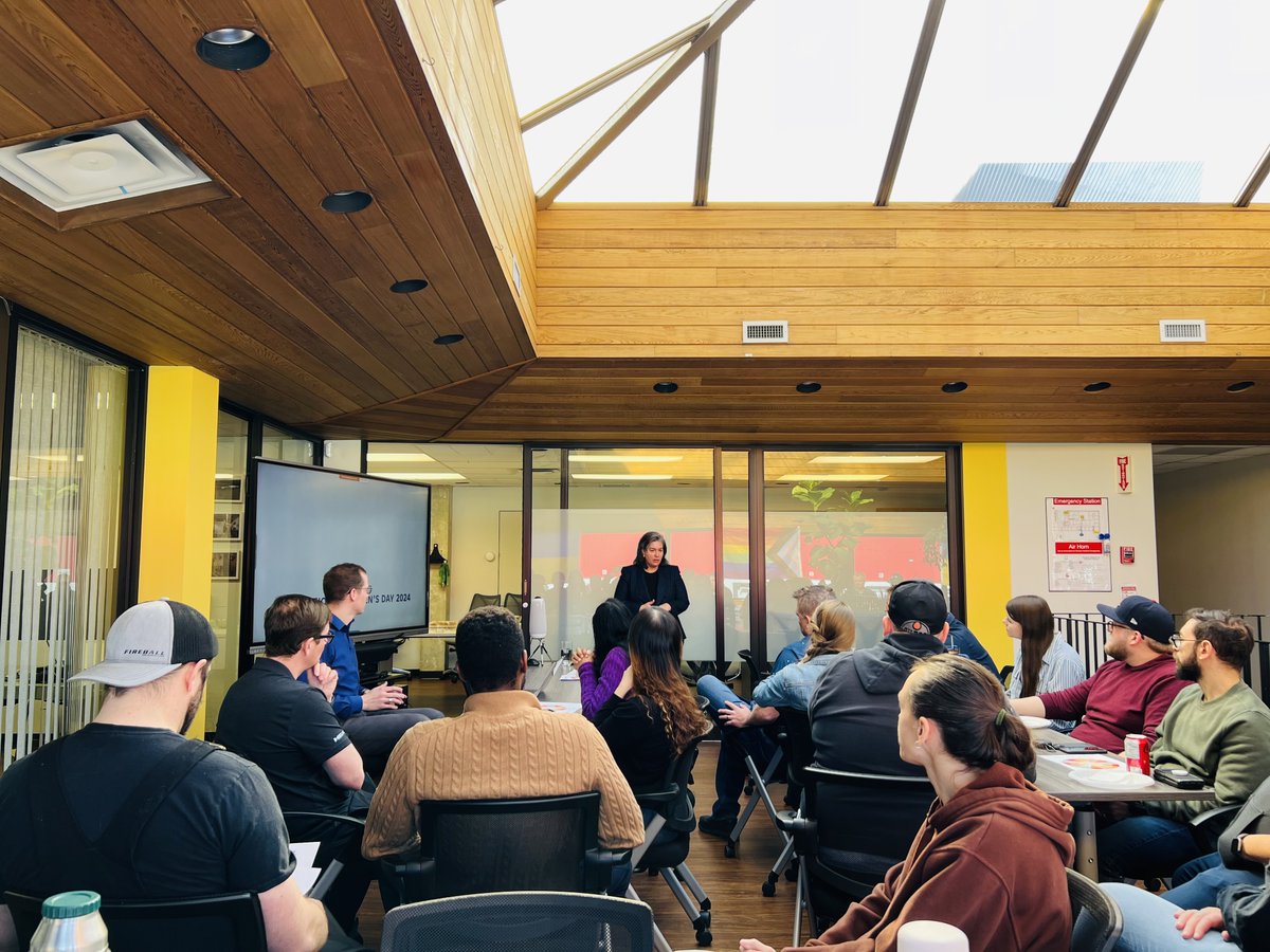 Fireball_Equip's tweet photo. We're still reeling from a powerful International Women's Day Talk! Our esteemed board member, Nicole Monaco, graced us with her wisdom in honour of International Women's Day. She discussed the significance of this day and its impact on society, sharing her journey and insights. https://t.co/vP40hLEcP7