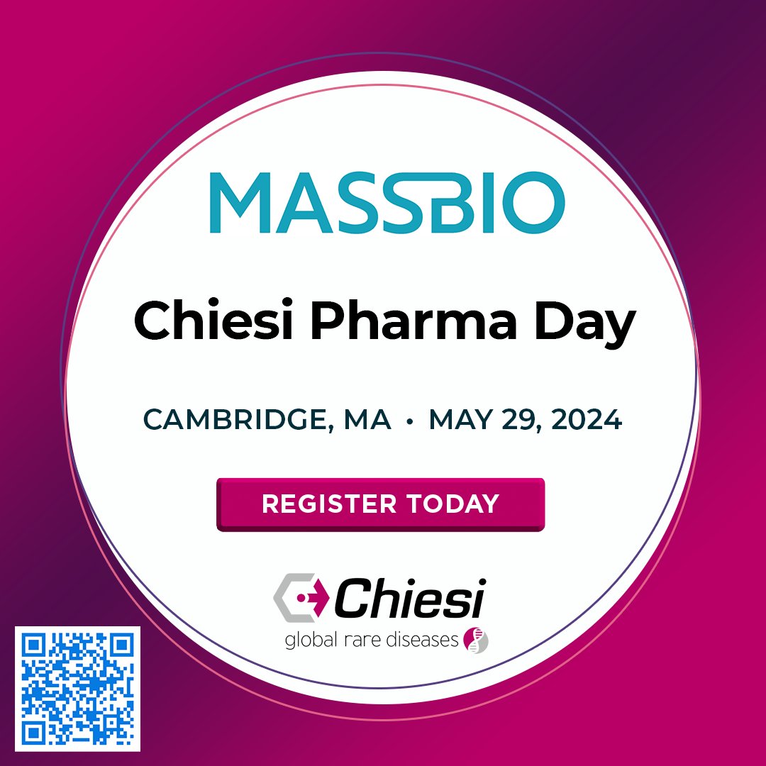 Connect with our team and explore partnering opportunities for your #biotech at @MassBio’s Chiesi #PharmaDay® on May 29. Learn more and register: r.chiesi.com/39er5iov