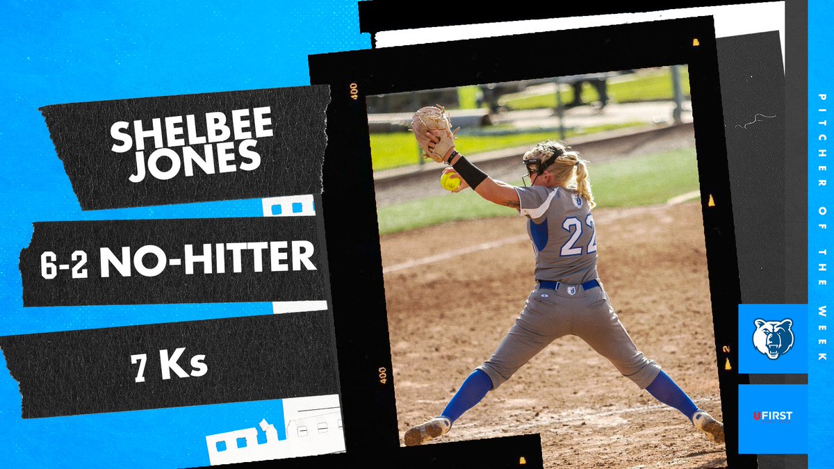 Shelbee Jones is the SWAC Pitcher of the Week!!

The former Bingham Miner struck out 7 in the No. 10 Bruins' second no-hitter of the year. Jones is 6-2 this year with a 1.17 ERA and 5 CGs.