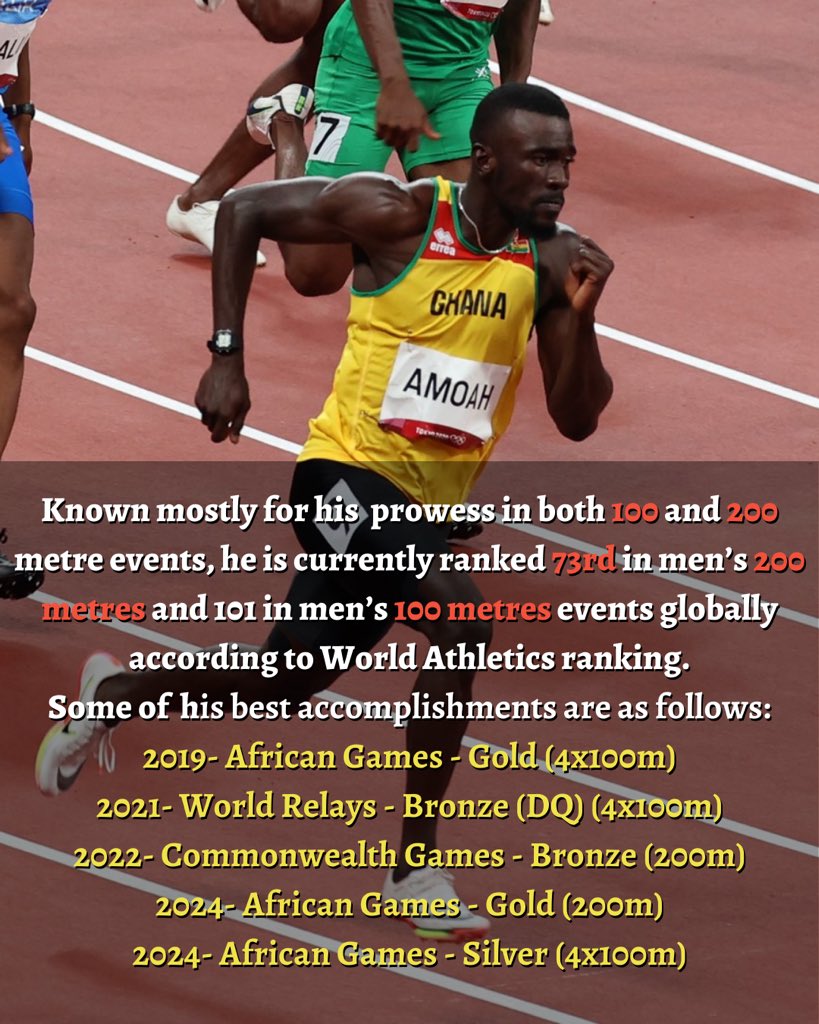 Learn more about Ghanaian sprinter- Joe Paul on this week’s Fun Fact Tuesday 🇬🇭

#welovesportsculture 
#teamghana 
#africangames2024