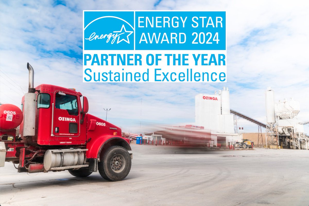 Ozinga (@ozinga) on Twitter photo As the winner of the 2024 ENERGY STAR Sustained Excellence Award for Energy Management, we are proud to be recognized for our commitment to a healthier planet for the second year in a row.
Thank you, <a href="/ENERGYSTAR/">ENERGY STAR</a>, for this award and congratulations to all the other winners! As the winner of the 2024 ENERGY STAR Sustained Excellence Award for Energy Management, we are proud to be recognized for our commitment to a healthier planet for the second year in a row.
Thank you, <a href="/ENERGYSTAR/">ENERGY STAR</a>, for this award and congratulations to all the other winners!