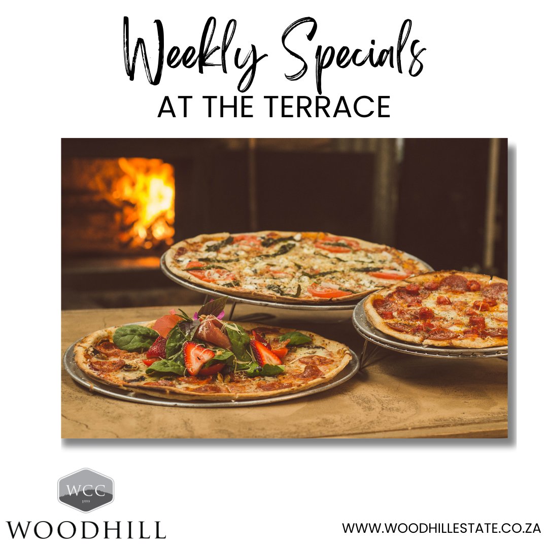 Enjoy a discounted meal where the only thing missing, is some of the price. We never compromise on the quality of our food, so our specials are decadently delicious. We offer luxury food that doesn’t break the bank.
Try our specials: woodhillestate.co.za/the-terrace-re…
#Woodhill #DineInStyle