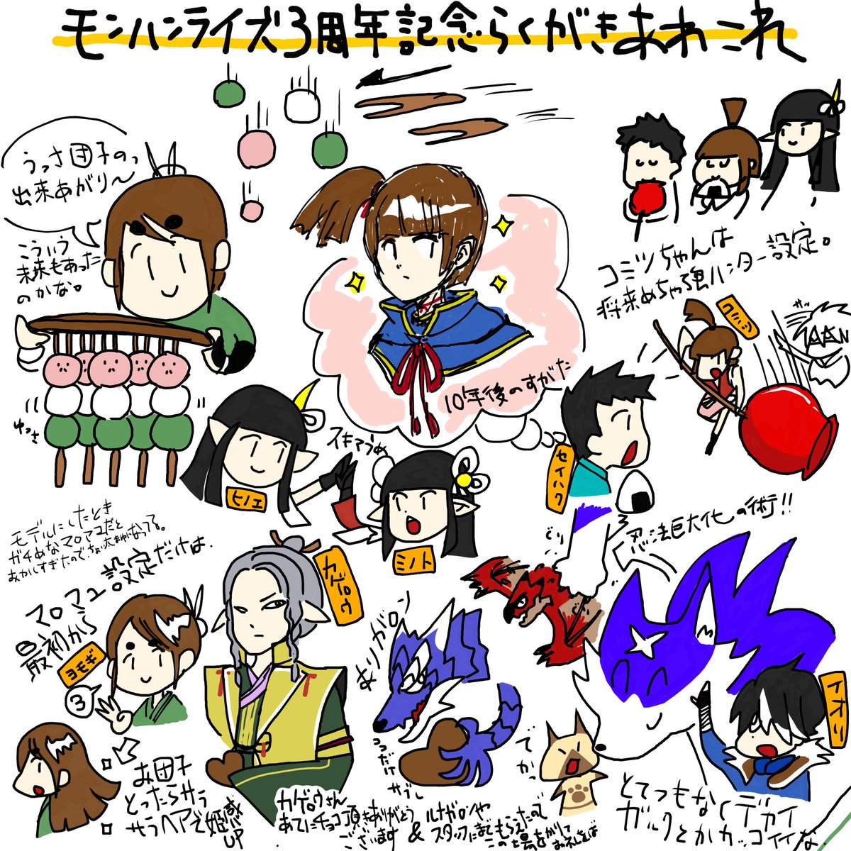 「Hey everyone, #MHRise Director Ichinose, here! Monster Hunt」Monster ...