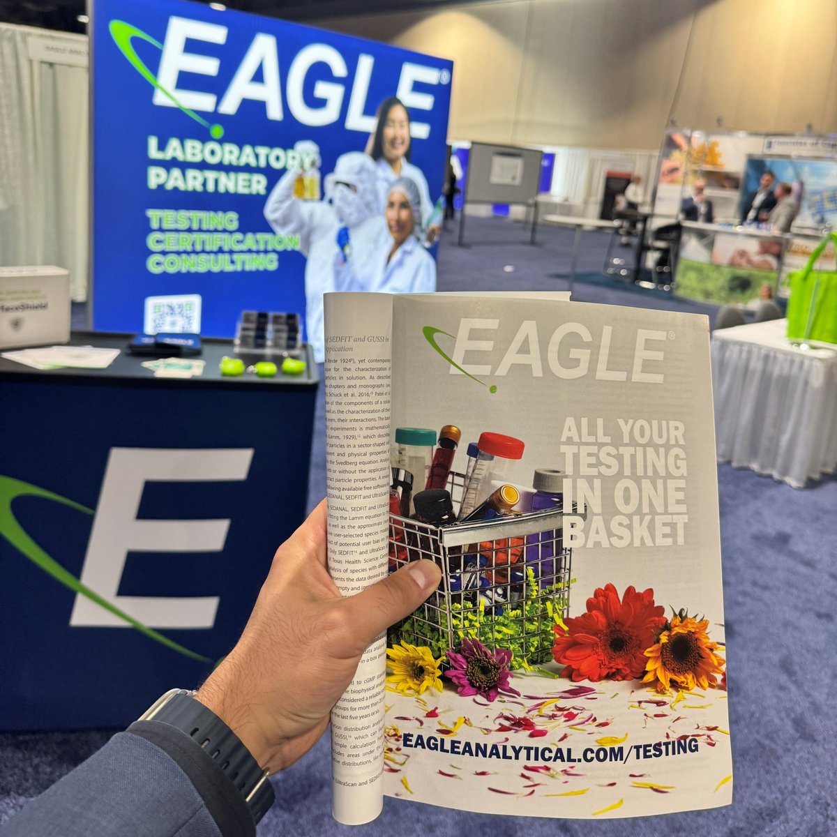 eagleanalytical's tweet photo. Eagle at #PDAweek!
We’re ready for the second day of #PDAannual! Visit our Team at booth #300 to discuss our offerings and your needs.
#eagleanalytical https://t.co/OtNh0vYwdj