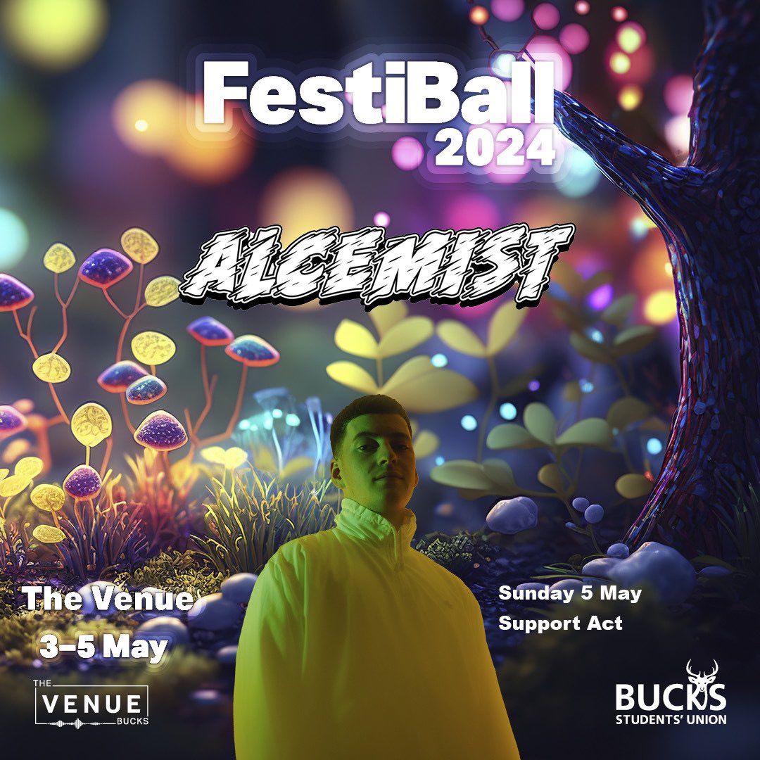 🚨It’s our second FestiBall 2024 announcement Alcemist 🚨 Best known for ‘Would You’ with Campbell and ‘Stan Smith’ with Coco, he guarantees to bring the vibes on the final day of FestiBall! Tickets are available through the link in our bio🔗