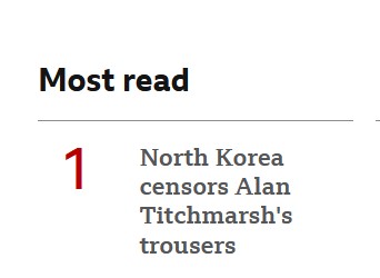 Shocking Top news on BBC website right now 😱 bbc.co.uk/news/world-asi…