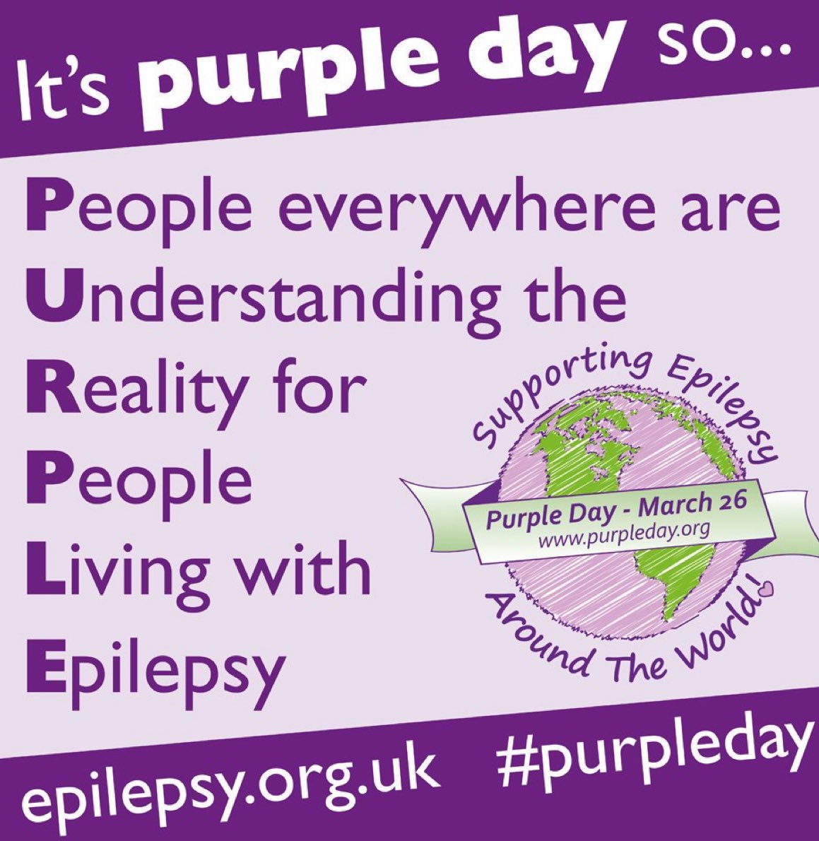 Wearing purple in school today, to raise awareness of epilepsy and the barriers that people living with this condition face. The children have also had an assembly and discussions about this condition to aid their understanding @epilepsy @youngepilepsy #kindness #inclusion