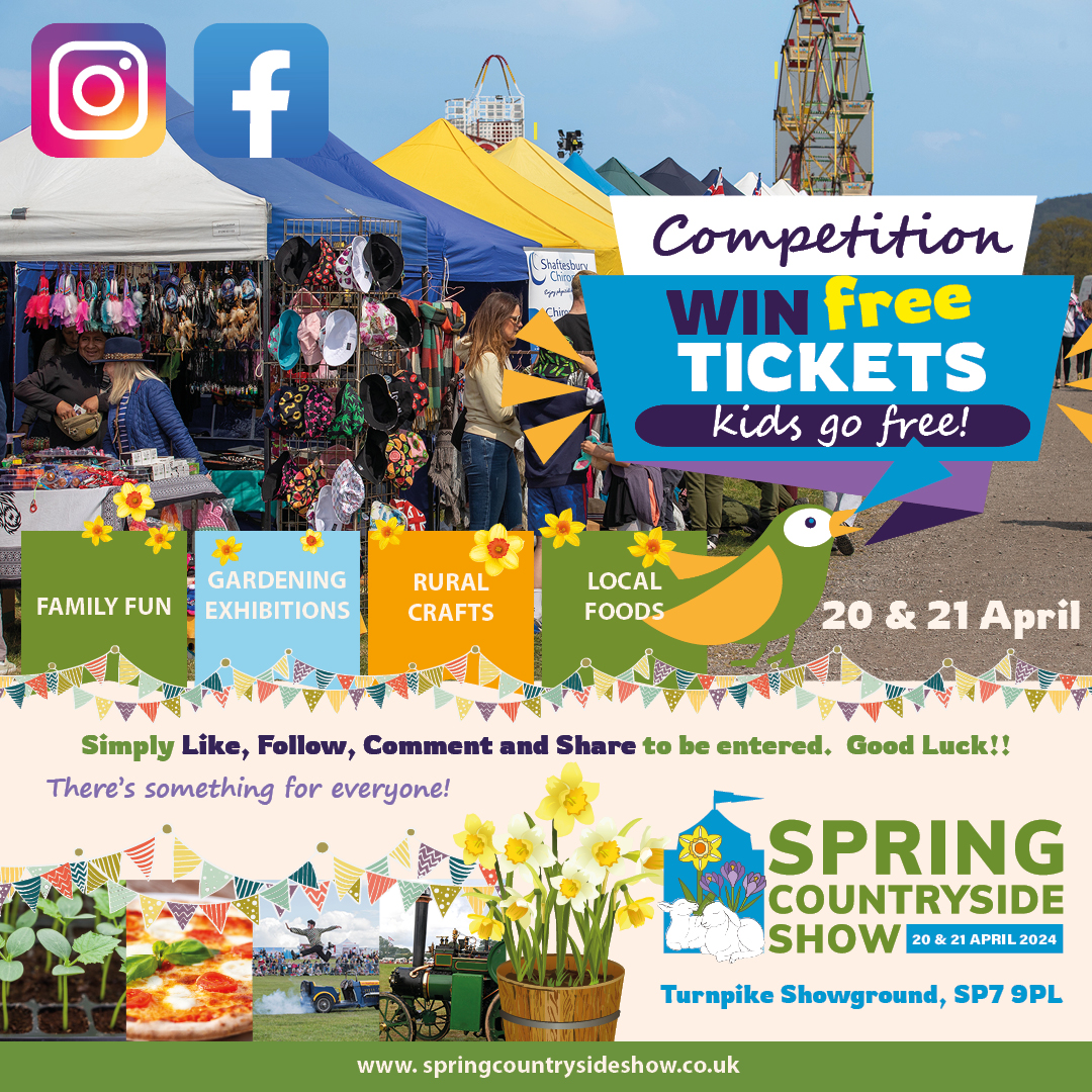 🌷✨ Don’t forget to enter our competition to WIN 2 adult weekend tickets to the Spring Countryside Show! Visit our Facebook page to enter: facebook.com/SpringCountrys… #SpringCountrysideShow #WinTickets