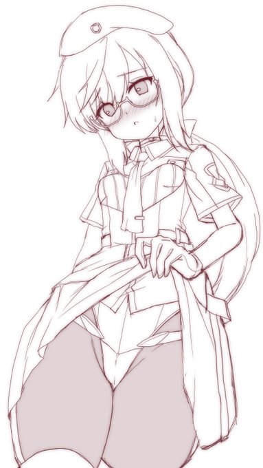 [落書き]
たくしあげリライアさん。
パンツじゃないから恥ずかしく……ないわけじゃないようです。 