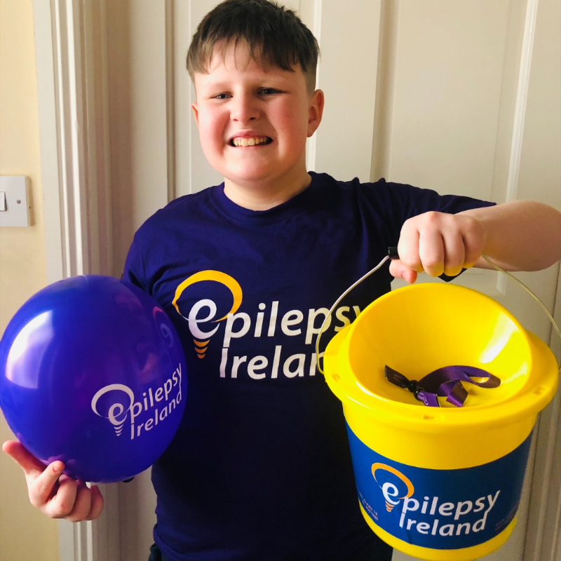 12 year old Epilepsy Warrior Tyler has been busy fundraising for Purple Day® since last week, like so many other of our incredible volunteers! Please make a vital donation by visiting our website below. epilepsy.ie/donate