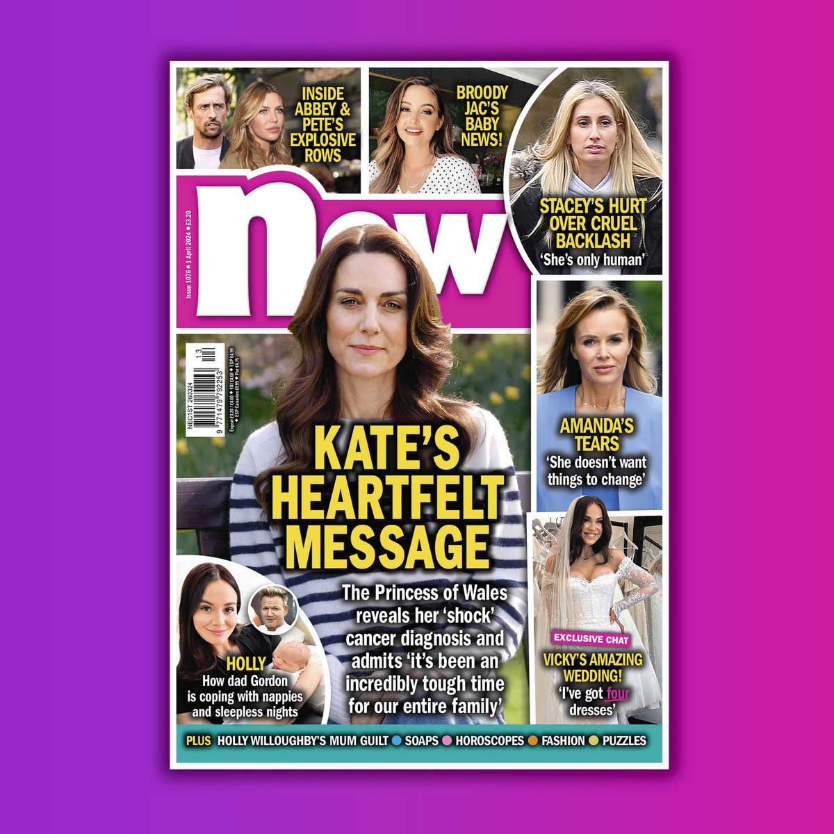 ✨NEW ISSUE ALERT ✨ In this week's issue we've got Kate's heartfelt message. Plus we have Abbey and Pete's explosive rows and Stacey's hurt over cruel backlash. Out now 💥
