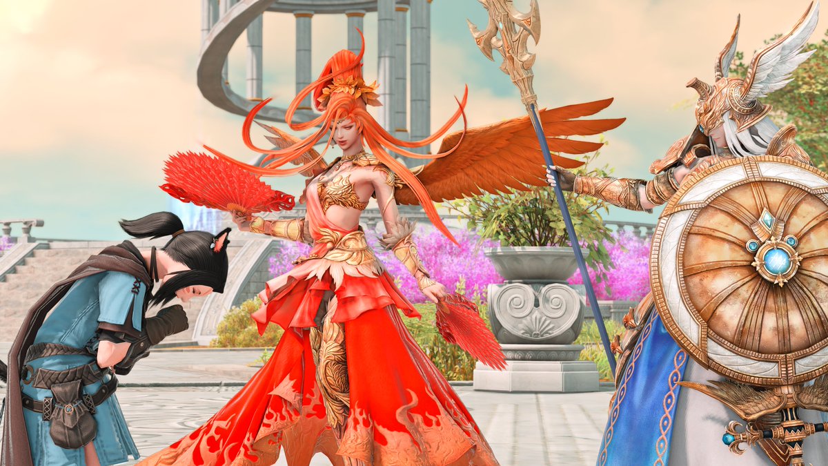 TheFreckledMiqo's tweet photo. Day 26: Faith
During a moment of downtime, Kendra had to converse with her two deities. Azeyma was hers from the start, but she adopted Halone while in Ishgard, and both were all too happy to have a casual chat with her.
#MiqoMarch #MiqoMarch2024 #miqote #azeyma #halone https://t.co/EEq5pWjBym