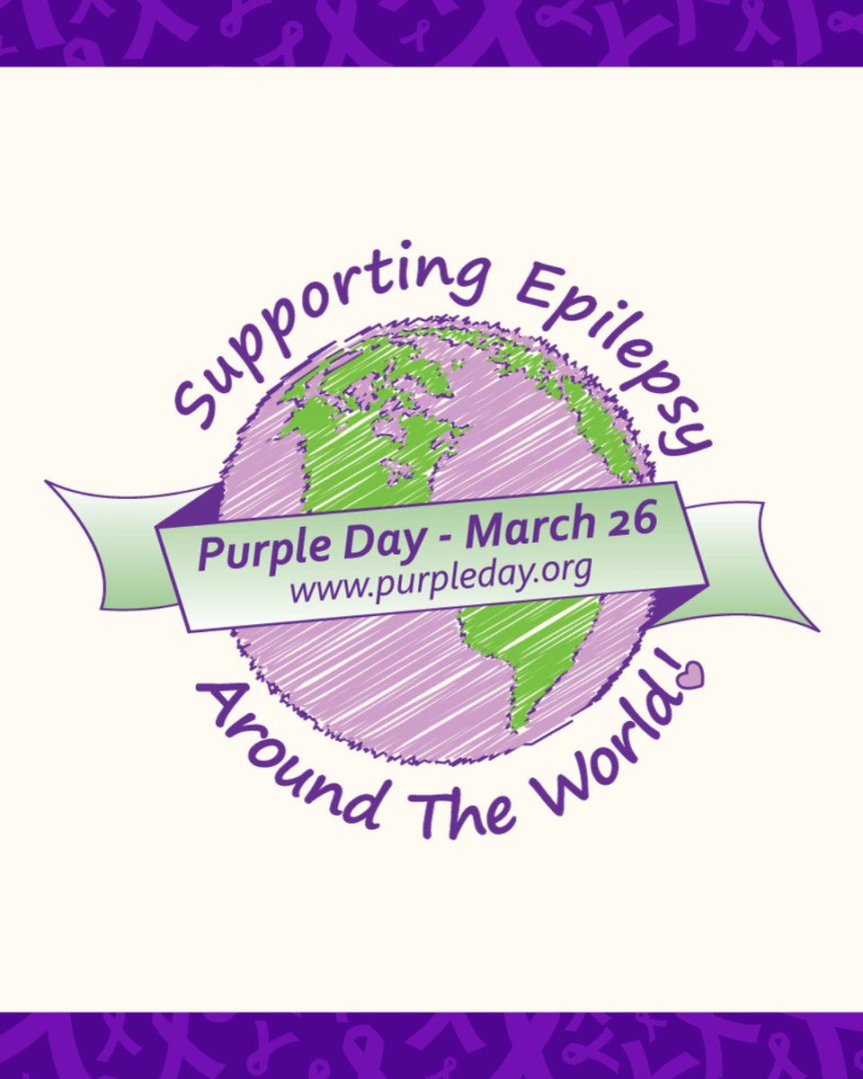 Today is Purple Day! 💜 We invite people everywhere to wear purple to support epilepsy awareness! Learn about Purple Day for Epilepsy: neuropace.com/blog/epilepsy-… #EpilepsyAwareness #PurpleDay