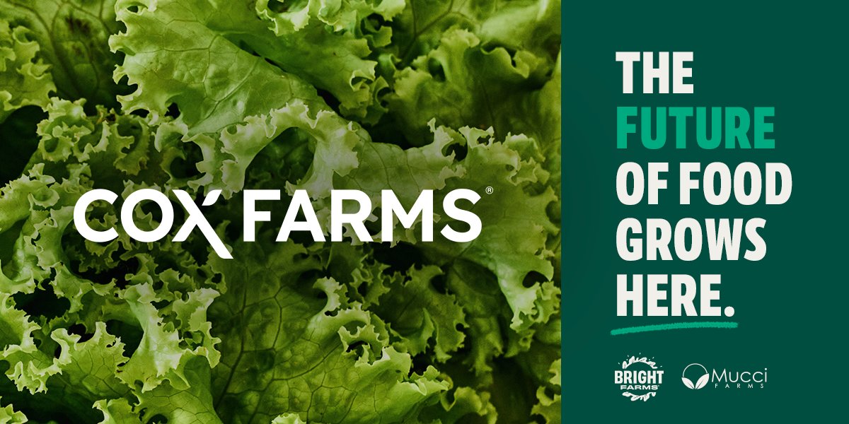 Introducing #CoxFarms: a Cox Enterprises business that’s changing: 🌱 The WAY we farm: using less water and land on a per yield basis. 🍓 WHAT we eat: no pesticides and harmful chemicals. 🍽️ HOW produce is enjoyed: better access to fresh food. bit.ly/3VvlmbW