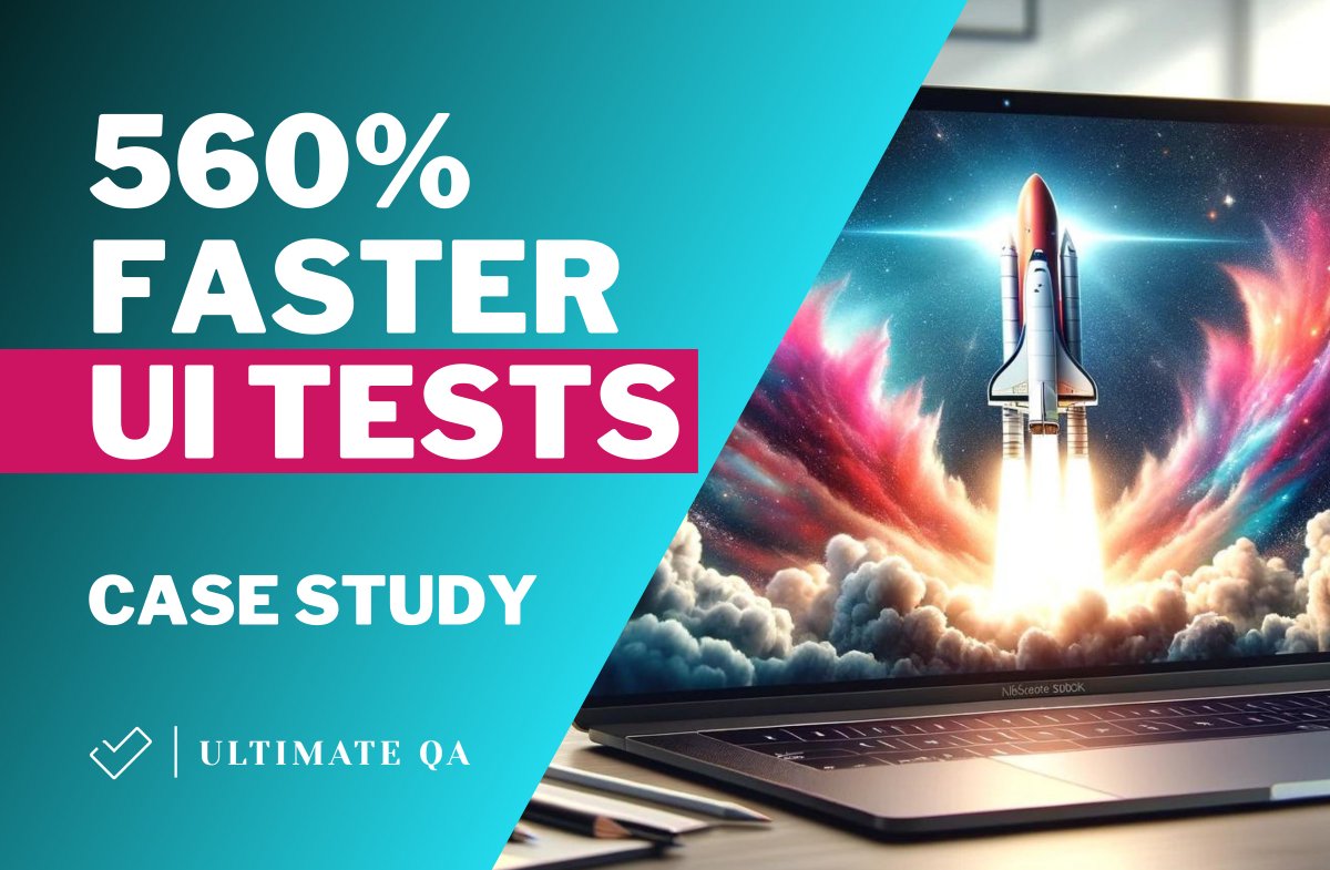 📘 New Article Alert: 560% Faster UI Tests: A Case Study 
🚀 Learn how we drastically improved UI testing efficiency by optimizing Selenium use. 

🔗 ultimateqa.com/560-faster-ui-…

👩‍💻 A must-read for devs and QA engineers!