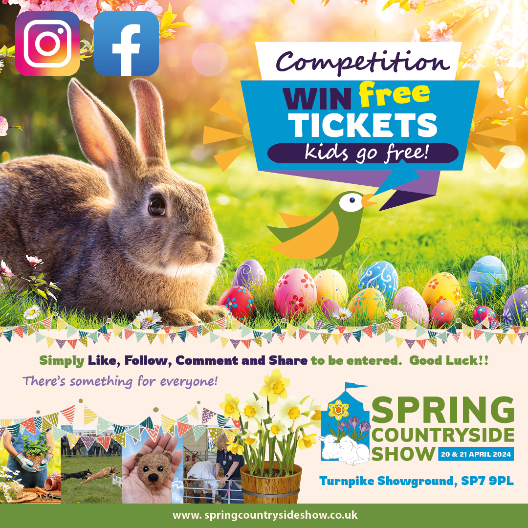 Happy Easter 🐰 🐣 🌷✨ WIN tickets to Spring Countryside Show! 🌿🎟 Rural fun & adventure, Apr 20-21 at Turnpike Showground. Hop over to our Facebook page to enter: facebook.com/SpringCountrys… #SpringCountrysideShow #WinTickets