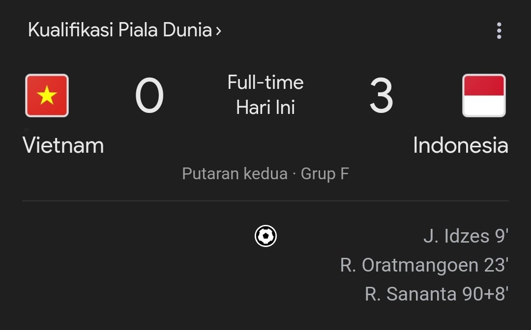 Bangga Vietnam vs Indonesia: 0-3 #TimnasDay