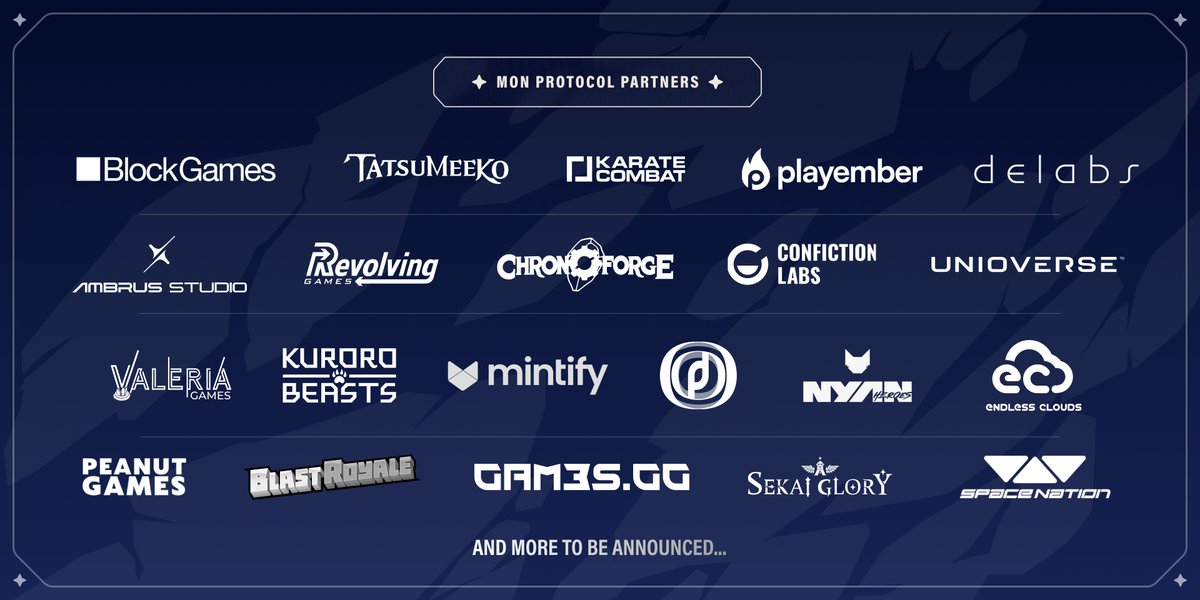 If you want to go fast, go alone If you want to go far, go together Excited to build the future of web3 gaming with the most amazing partners who have come onboard over the last few weeks. 🤝 @GetBlockGames @tatsumeeko @KarateCombat @play_ember @delabsOfficial @AmbrusStudio