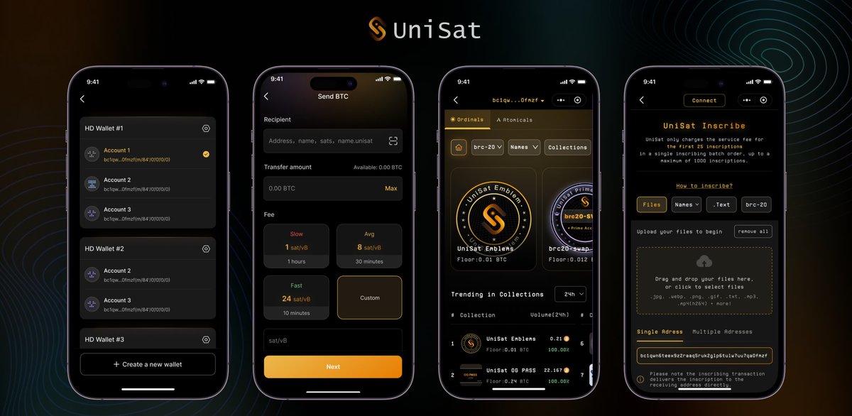 🌟#UniSat App is launching tomorrow🌟

The UniSat App is set to officially launch on March 27, 2024, at 08:00 UTC.

A big thank you to everyone for your unwavering support and patience! Plus, stay tuned – the iOS version will be following closely behind.

Get ready to embark on
