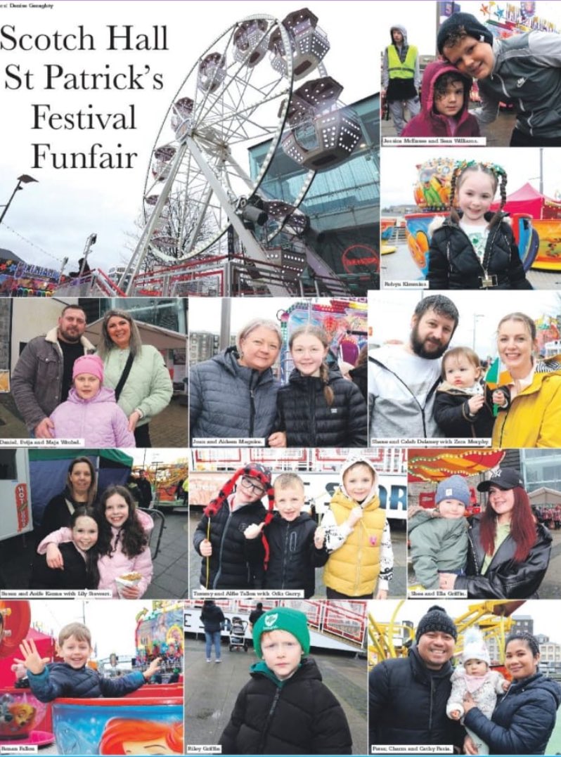 Check out the latest edition of the Drogheda Leader for some incredible coverage of the St. Patrick's Day festivities! 🍀✨ Dive into vibrant photos and captivating stories from the day. Who knows, you might just spot someone you know among the cheerful crowds familiar face!