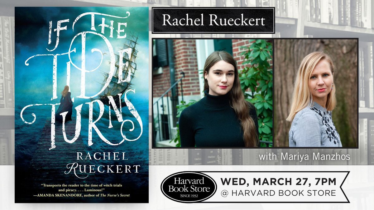 🗓️ Wed, Mar 27, 7PM: @Rachel_Rueckert, award-winning writer, presents 'If the Tide Turns: A Novel,' joined in conversation by Mariya Manzhos, cofounder of Kleio. 🔗 Learn more: buff.ly/3IO5WI7