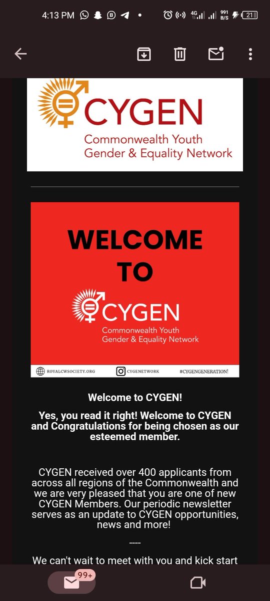 DinayenEmilien's tweet photo. Super excited join the Commonwealth Youth Gender & Equality Network (CYEN)!😌
#Growth
#CYGEN
#SafeHavenCameroon
#SurvivorStrong https://t.co/6D6rgR5E10