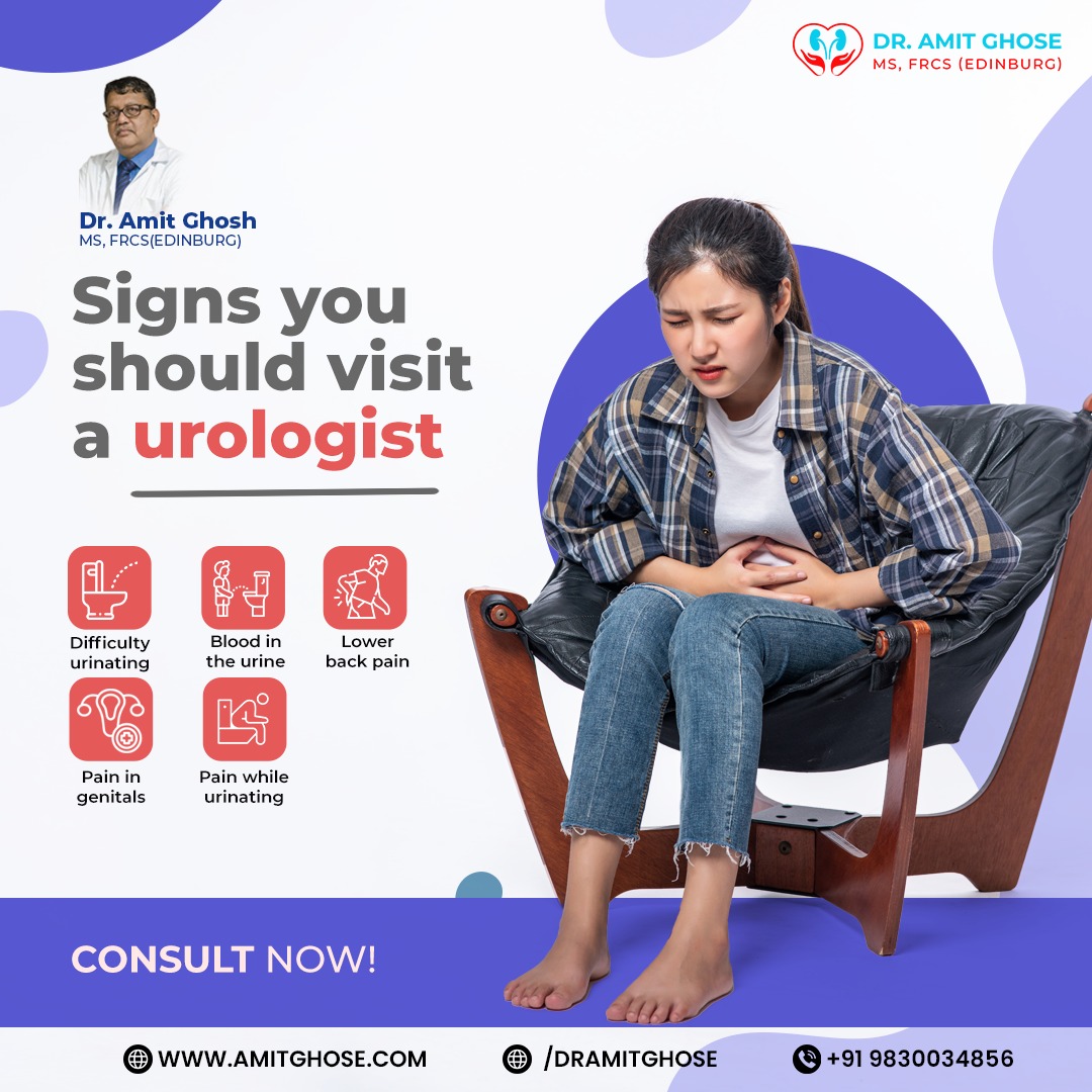 Looking for the best urologist in Kolkata? Dr. Amit Ghose is ready to provide you with the best treatment options for your specific urological condition. 
You can call us at 91-9831177188 for an appointment.
#urologist #urology #urologycare #urologysurgery #urologydoctor