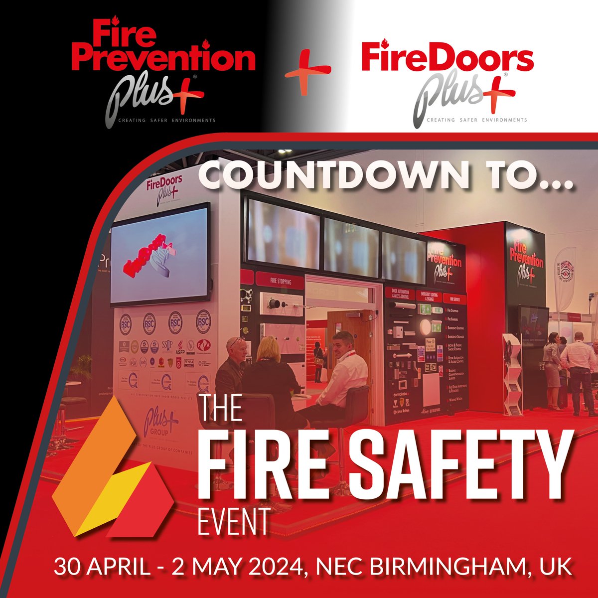 DoorsGroup's tweet photo. ⭐️ COUNTDOWN TO THE FIRE SAFETY EVENT HAS BEGUN ⭐️

Don’t miss the Fire Safety Event of the year, and make sure you book your FREE ticket now...
https://t.co/WApQlKshvA https://t.co/y8XI6gY521