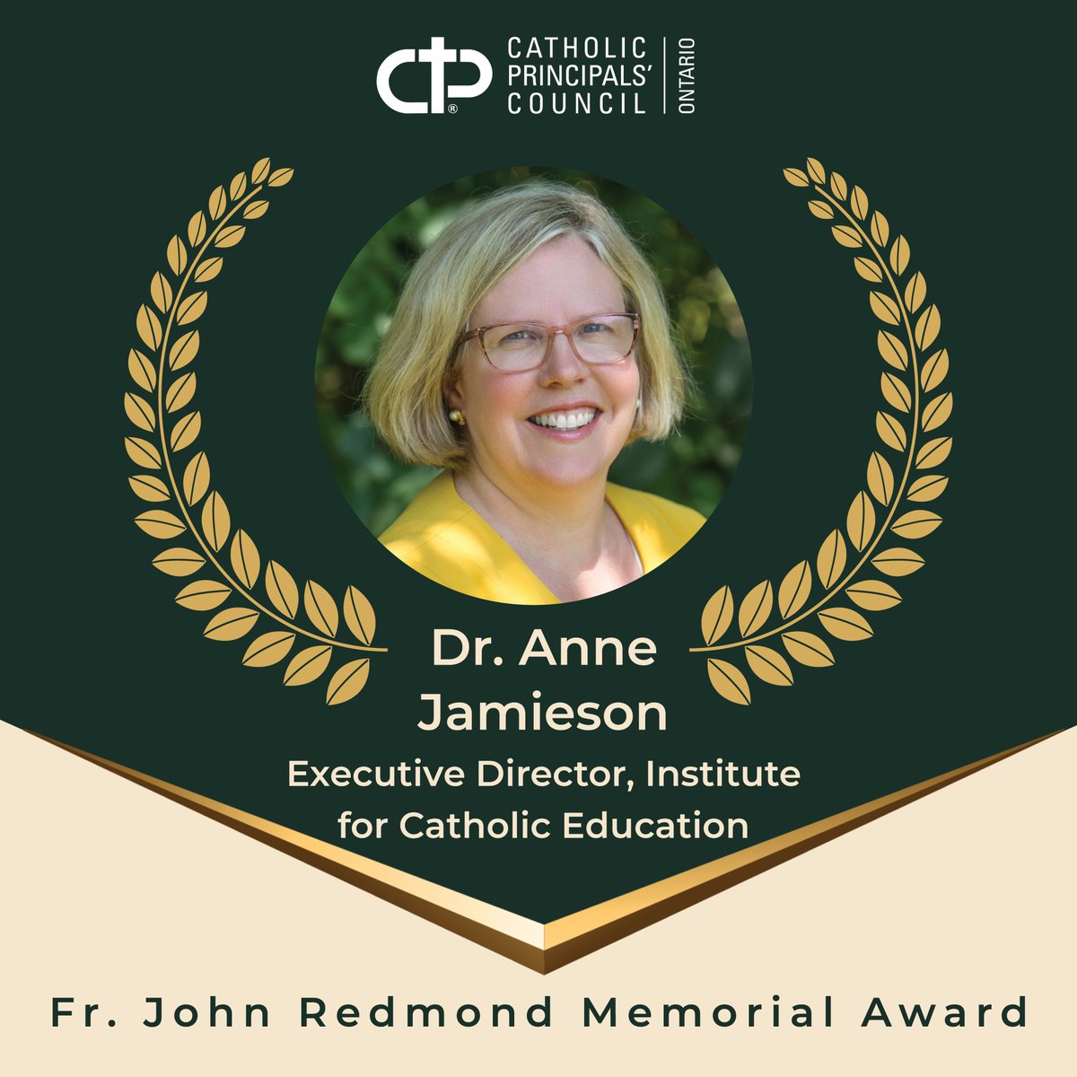 Meet this year's winners of the Fr. John Redmond Memorial Award! #CPCOAwards2024 #CatholicEducation @BrianBe11759315 @ACJamieson @SMCDSB @ICEontario
