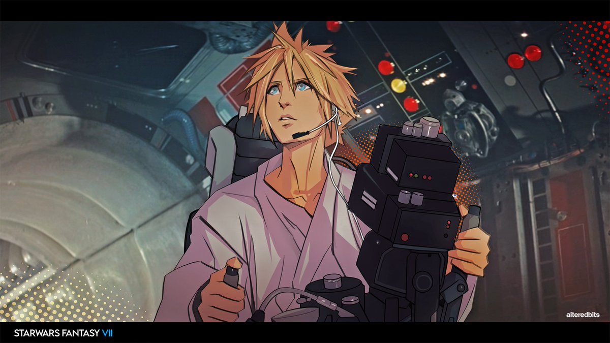 I've got this. 

#StarWars x #FF7