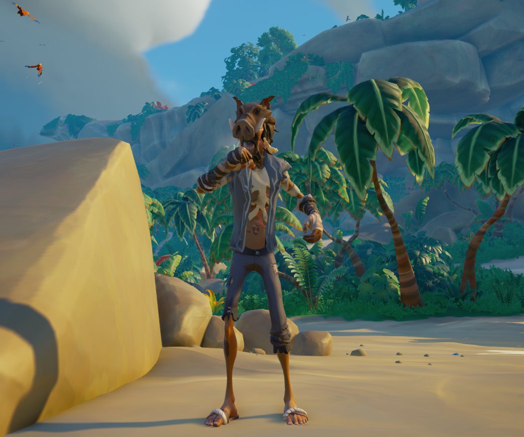I'm comfortable here 🌴

Theme: Castaway  

#StyleOfThieves #SeaOfThieves <a href="/SeaOfThieves/">Sea of Thieves</a>