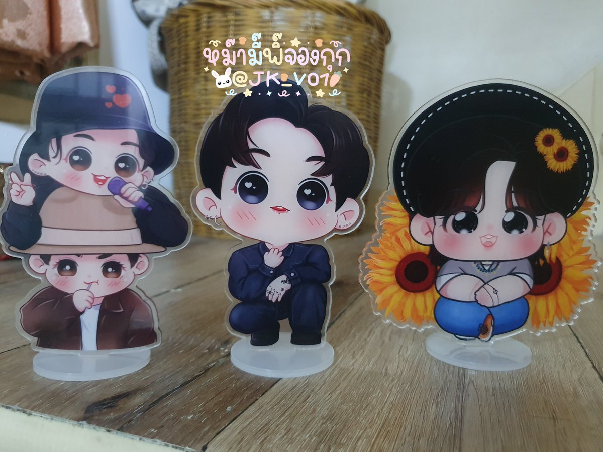 สแตนดี้ งานผลิตขนาด 15 cm. ได้ไวทุกรอบที่สั่งเลยค่ะ งานอะคริลิคประกบ2ด้าน 😍 

 #1stkissreview