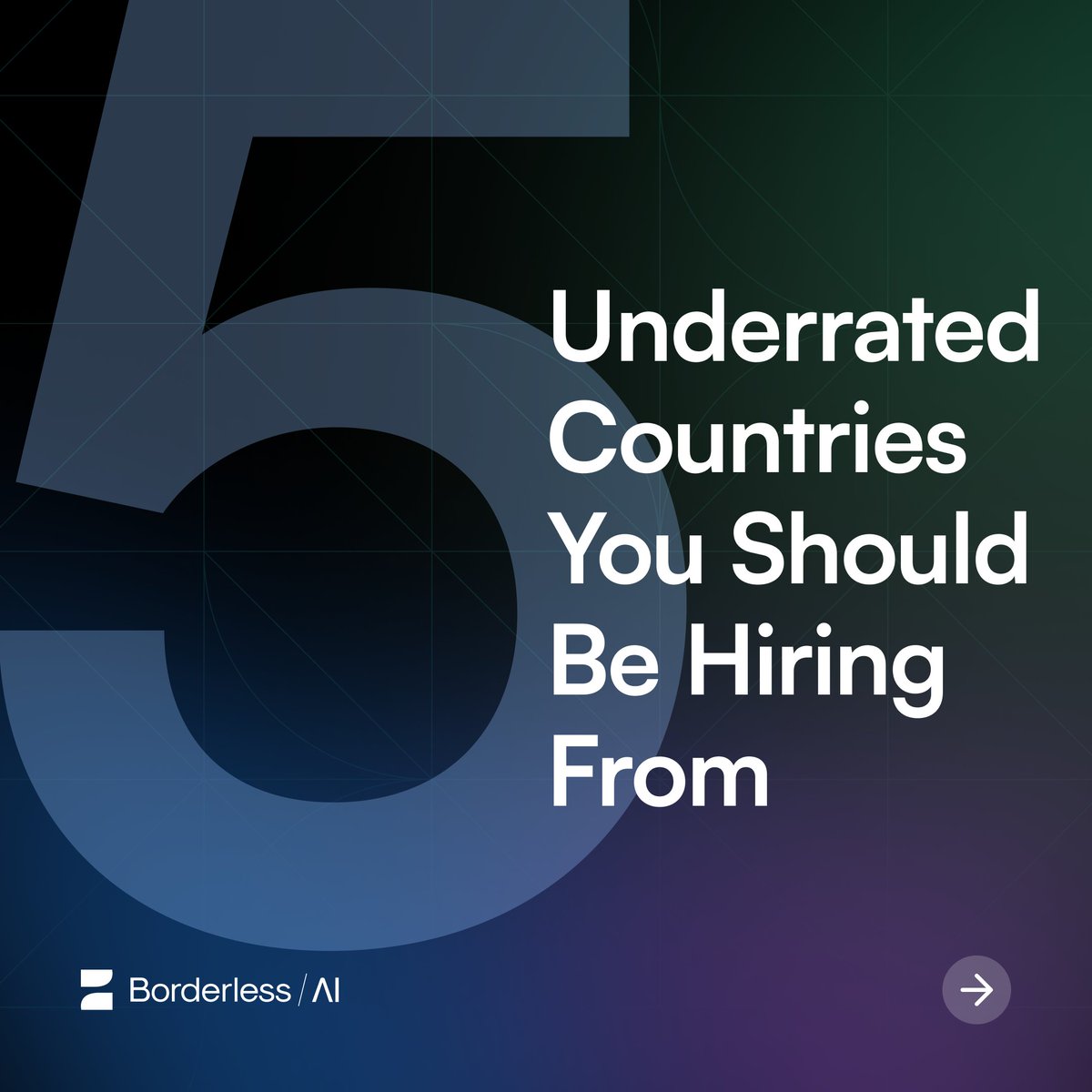 hireborderless's tweet image. Looking to build your global dream team? We have the answers for you:

bit.ly/3TBo26k

#GlobalTeam #GlobalHR #BorderlessAI
