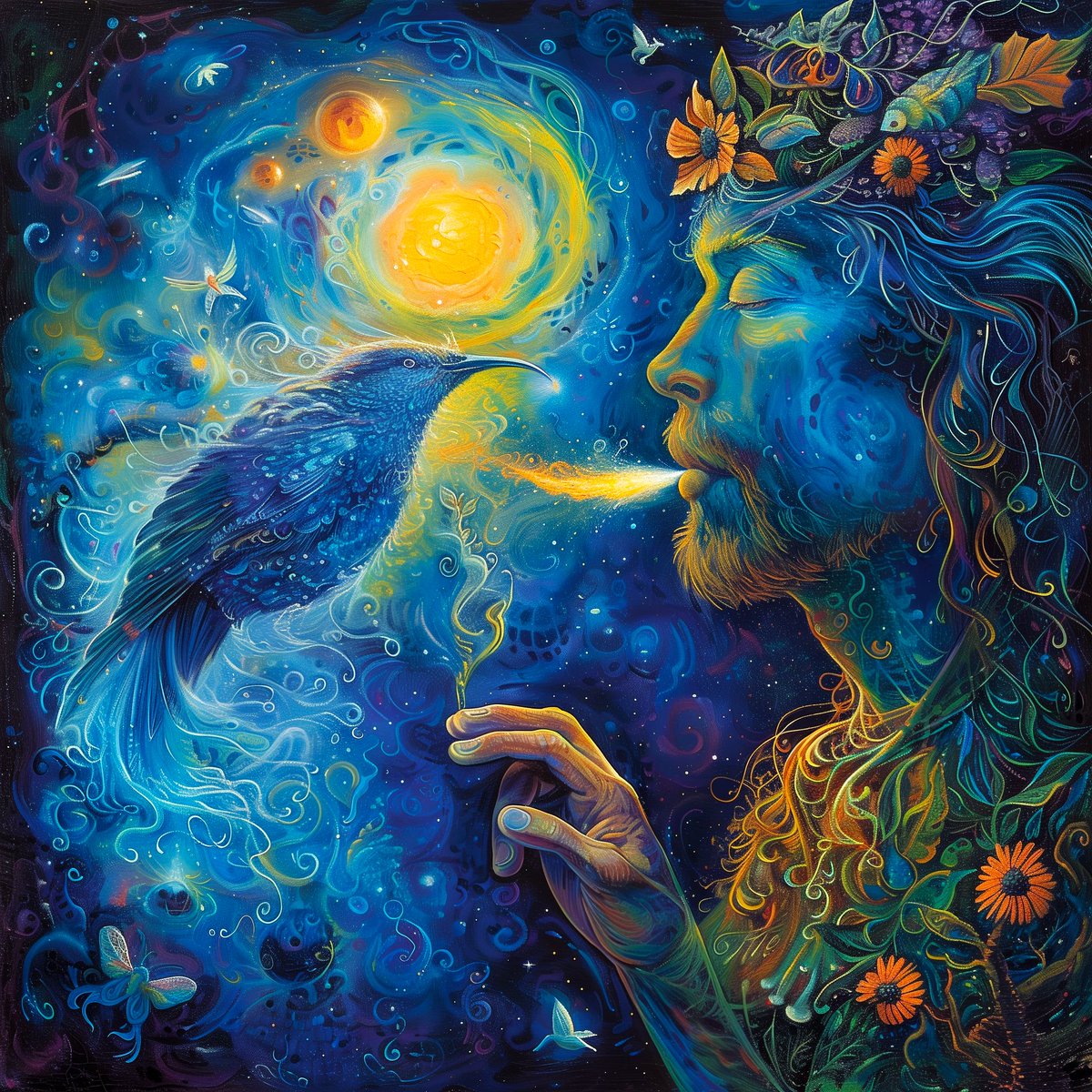 ToullaCreative's tweet photo. 'There's a natural mystic
Blowing through the air
Can't keep them down
If you listen carefully now you will hear
Such a natural mystic
Blowing through the air'
Natural Mystic - Bob Marley and the Wailers

#GenAI #AIArtwork #midjourneyArt #GraphicDesigner #AIArtistCommunity https://t.co/rRsmxufzH9