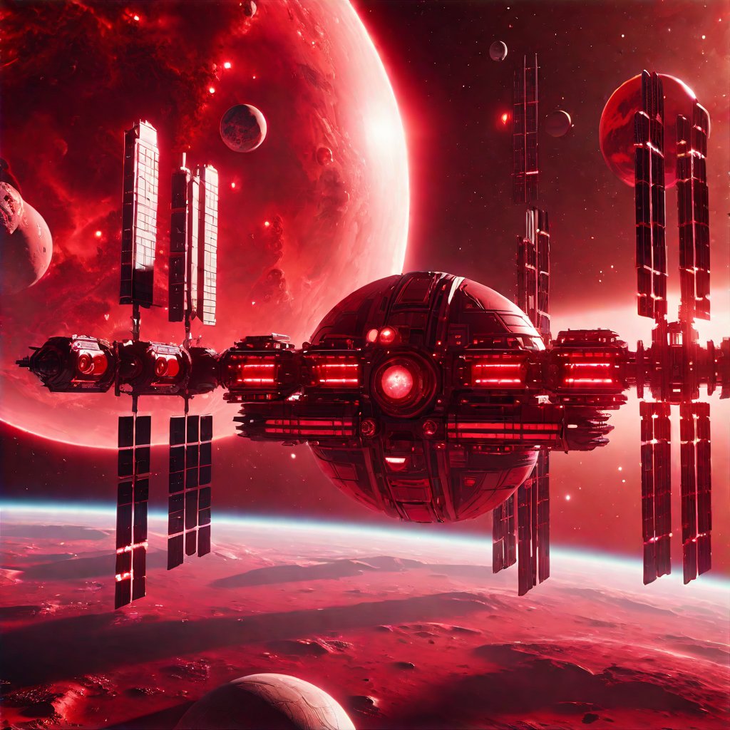 rainbowtoedream's tweet photo. 🔴QT your #Red Art❤️ #Spaceship explorers of the #Calona Red Galaxy #spaceart and red #Batgirl of Earth-2C. #AIArt #AIArtWork #AIArtCommunity
#DigitalArtist (Jeffrey Imm using hotpot #AI) https://t.co/5lzPFIcU7g